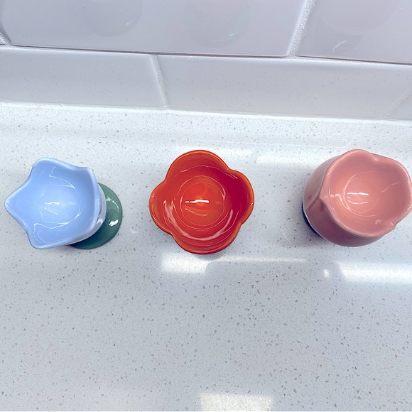 COPY - Target Bullseye Flower Egg Holder Set of 3 - Picture 2 of 5